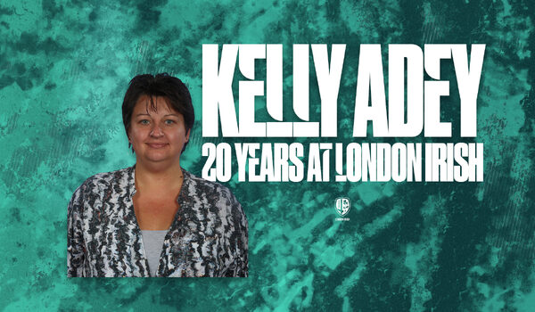 Kelly Adey marks 20 years at London Irish